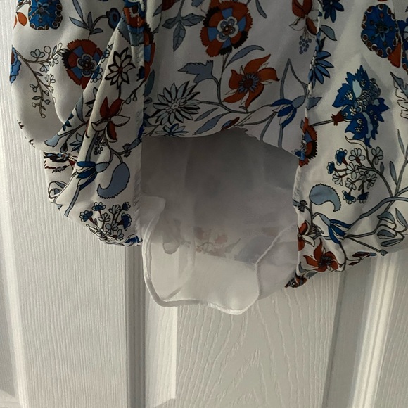 H&m strappy floral chiffon tank - Picture 3 of 4